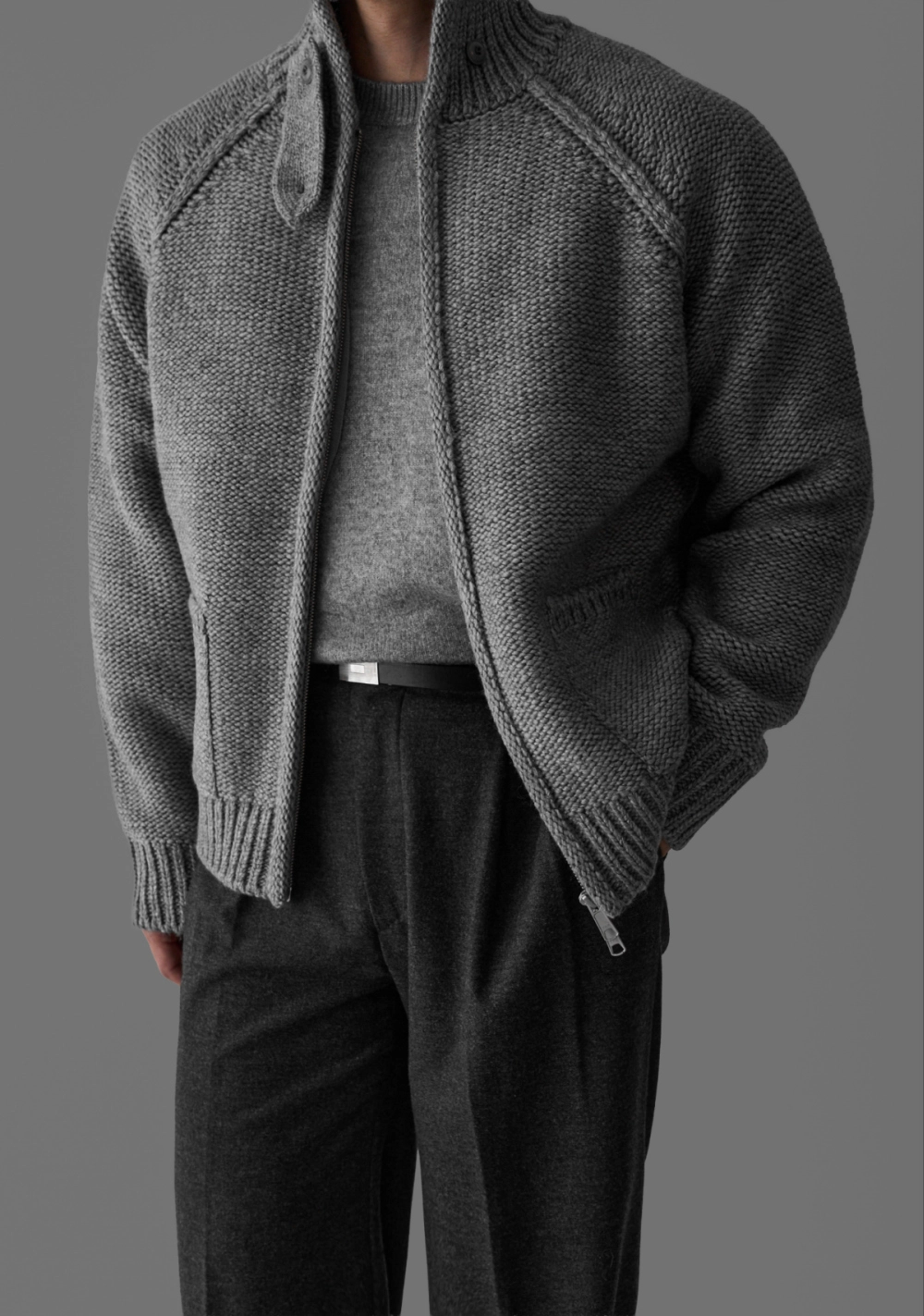 재킷 모델 착용 이미지-S535L10
