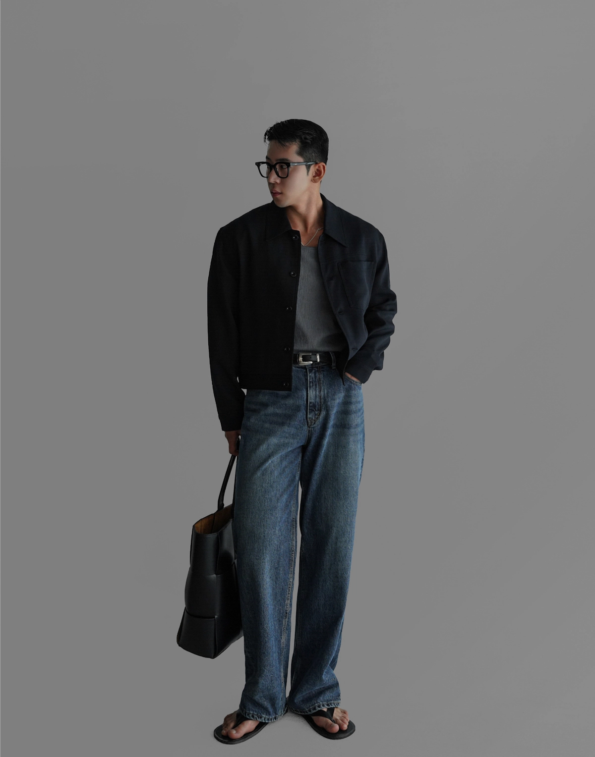 재킷 모델 착용 이미지-S446L22