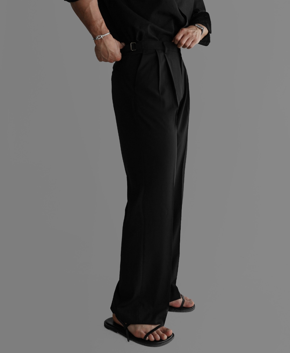 바지 모델 착용 이미지-S466L21