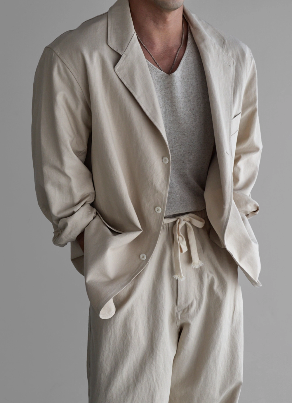 블레이저 모델 착용 이미지-S316L9