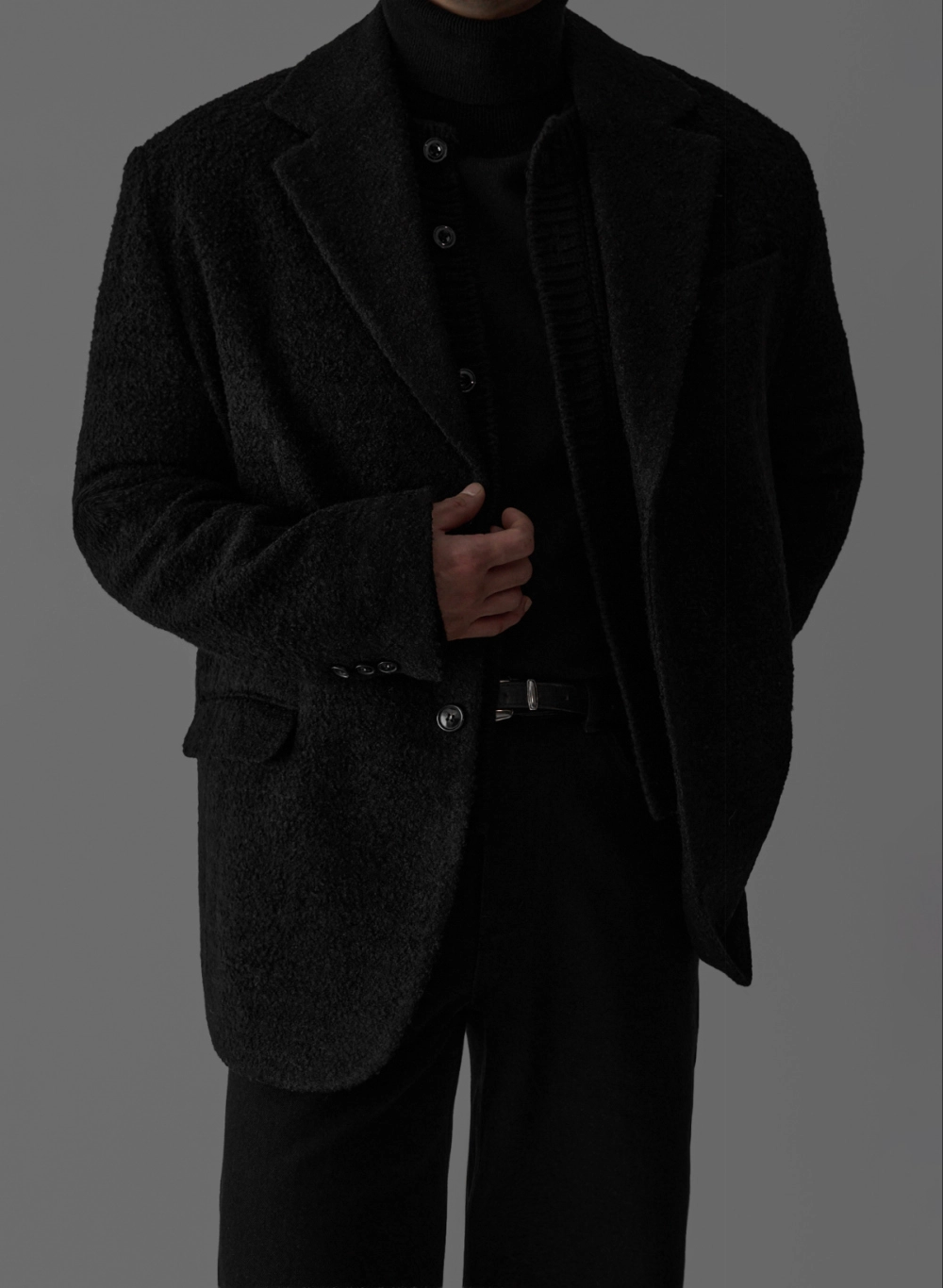 블레이저 모델 착용 이미지-S197L22