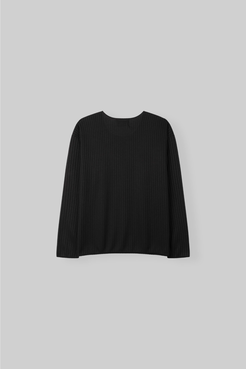 긴팔 티셔츠 차콜 색상 이미지-S450L7