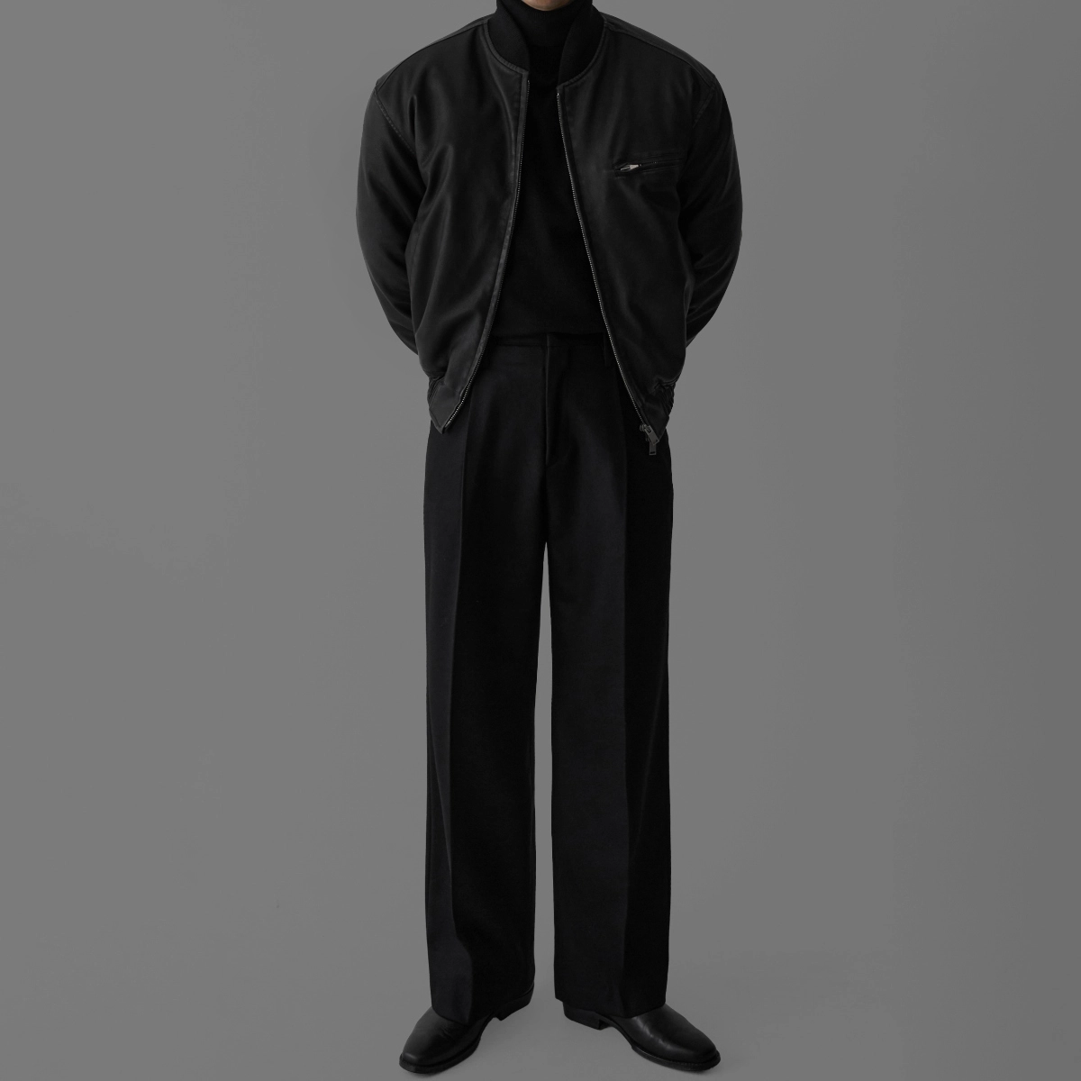 재킷 차콜 색상 이미지-S451L10
