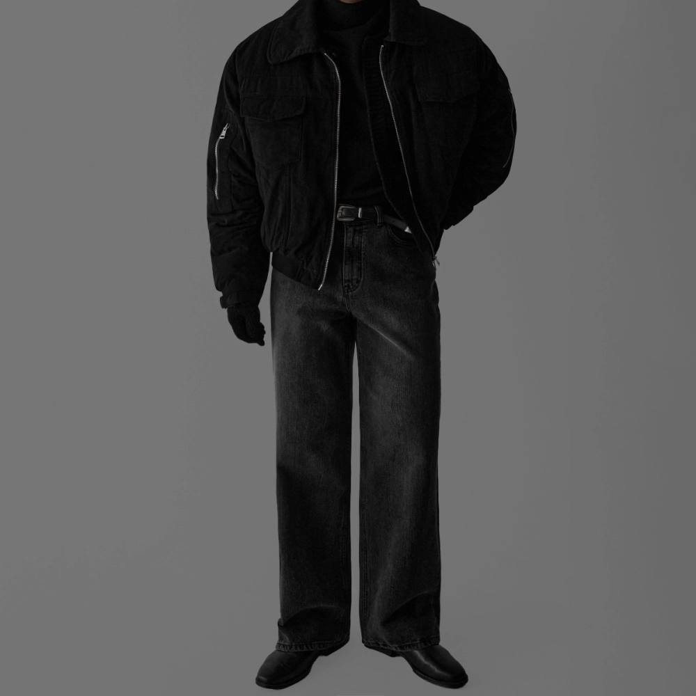 재킷 모델 착용 이미지-S454L17