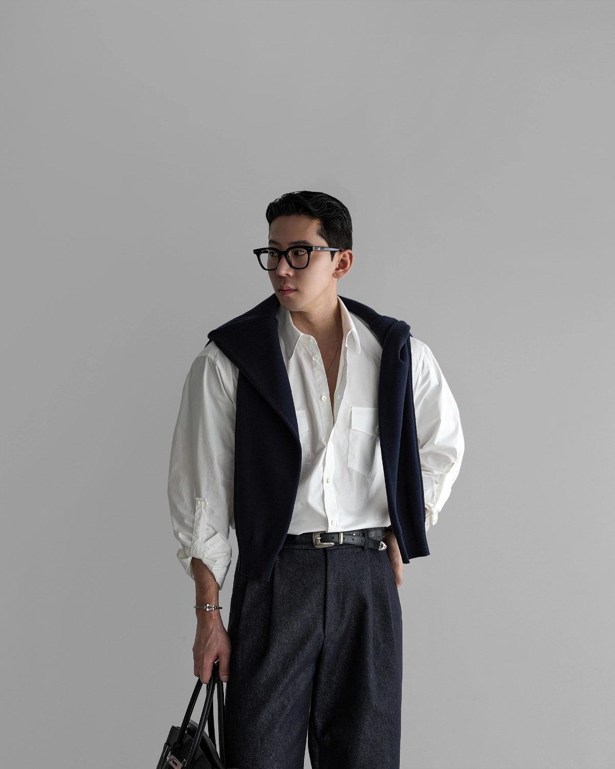 재킷 모델 착용 이미지-S425L34