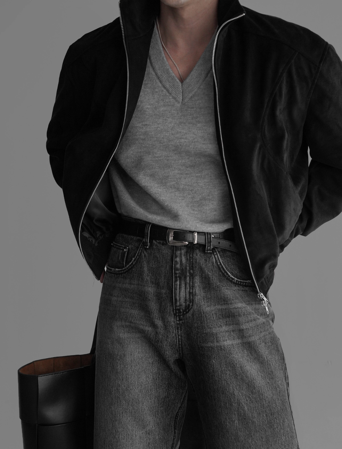 재킷 모델 착용 이미지-S230L20