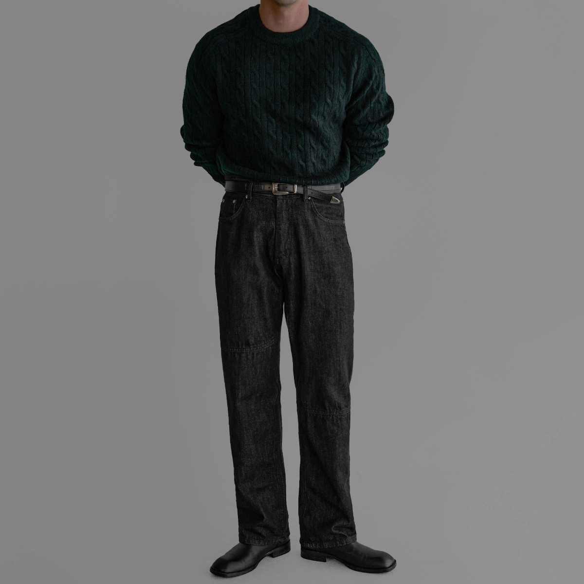 재킷 모델 착용 이미지-S413L43