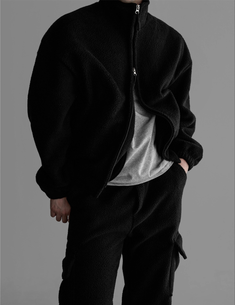 재킷 모델 착용 이미지-S443L10