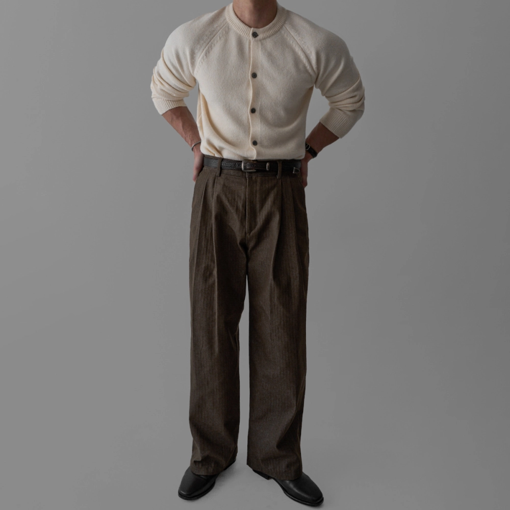 바지 모델 착용 이미지-S518L16