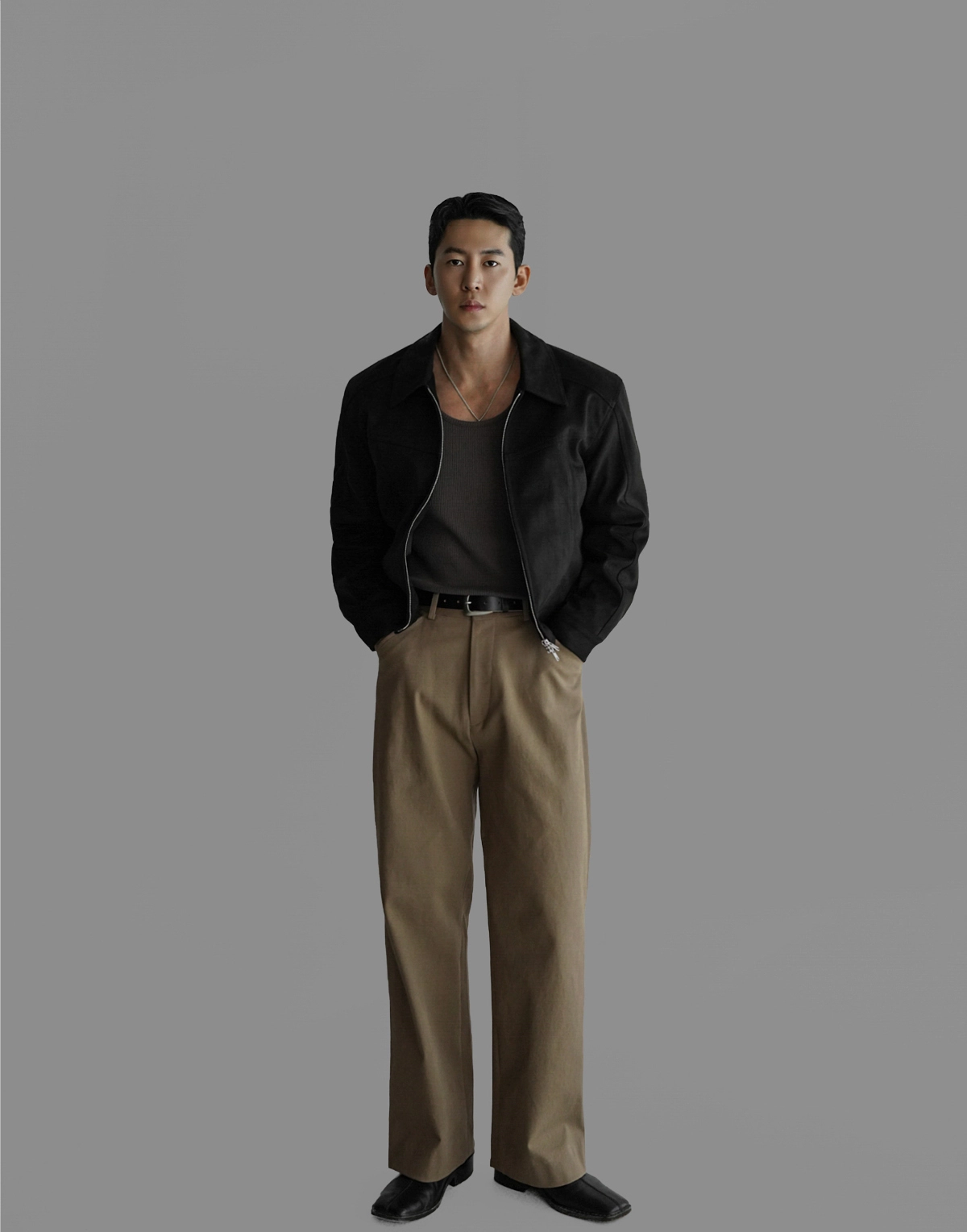 재킷 모델 착용 이미지-S451L13