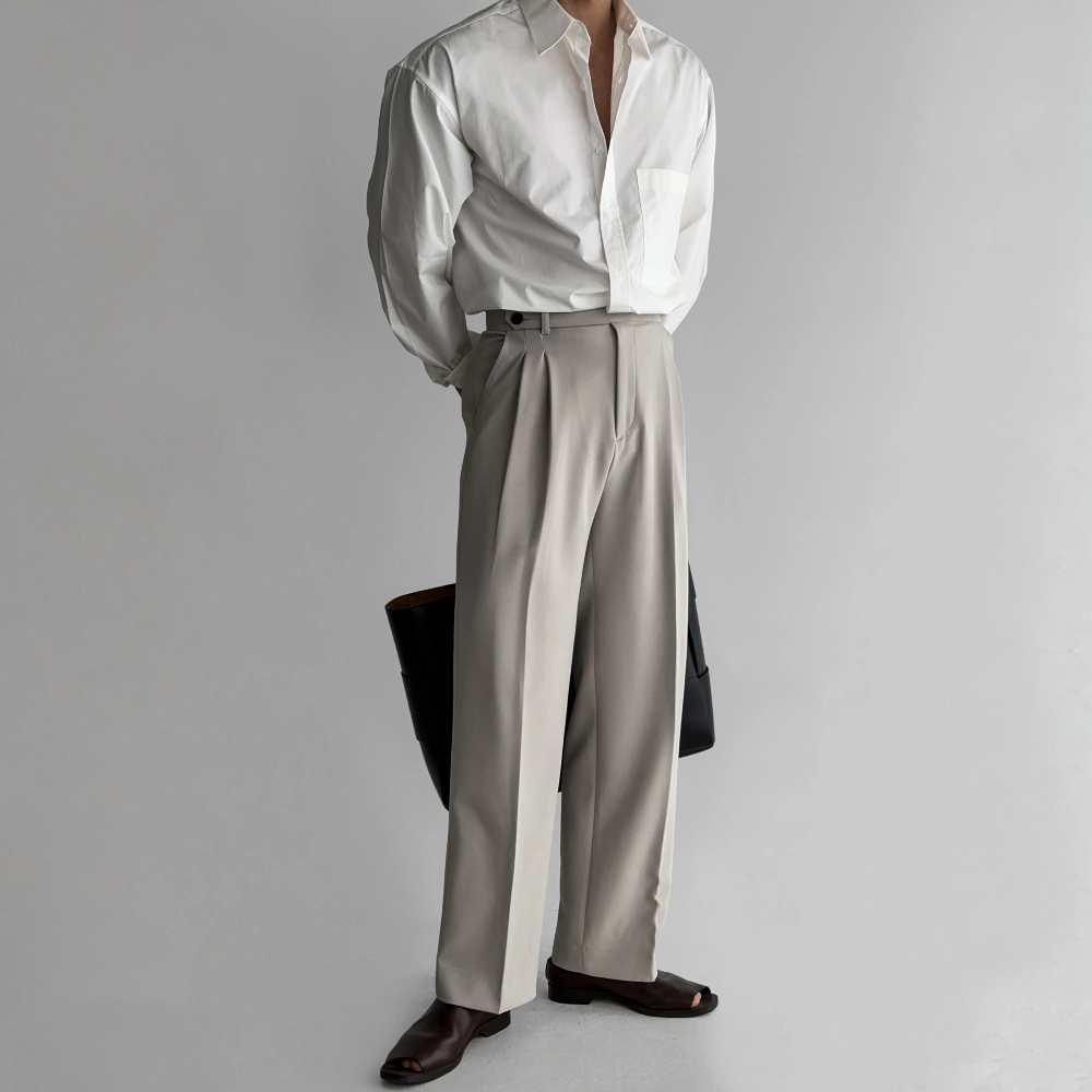 코트 모델 착용 이미지-S376L62