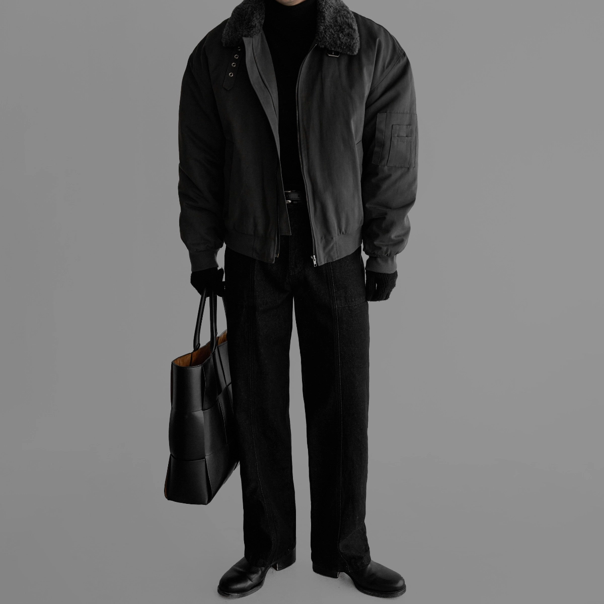 재킷 모델 착용 이미지-S453L9