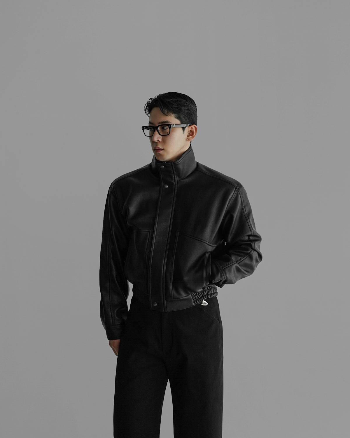 재킷 모델 착용 이미지-S448L12