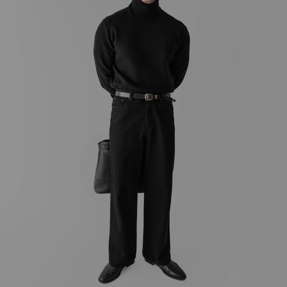 긴팔 티셔츠 차콜 색상 이미지-S439L13