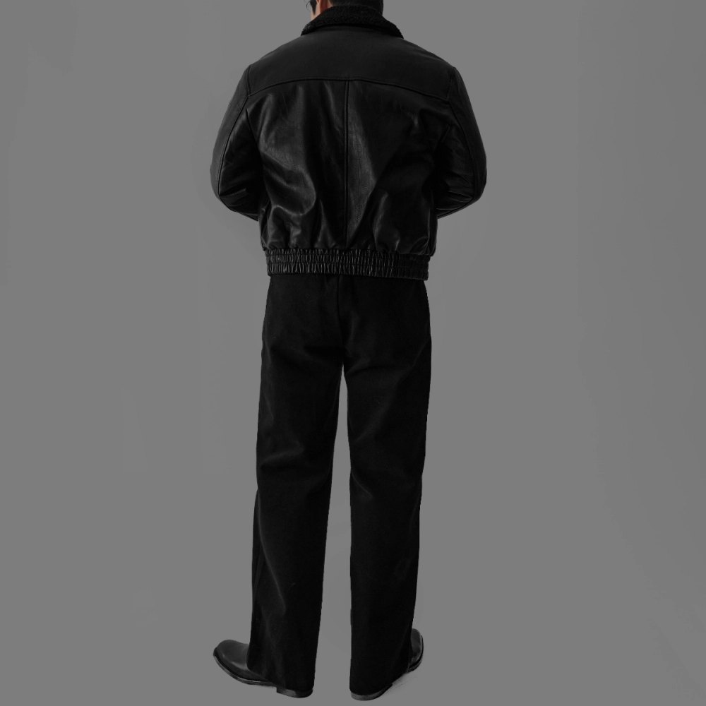 멜빵 스커트/바지 차콜 색상 이미지-S144L34