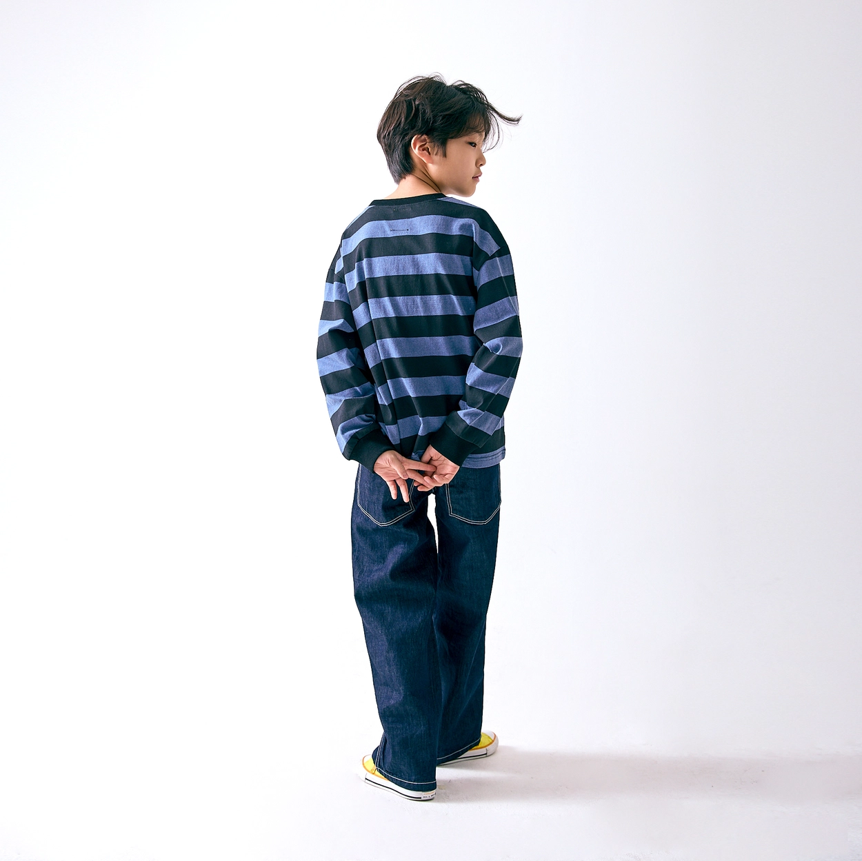 피그먼트 블루 스트라이프