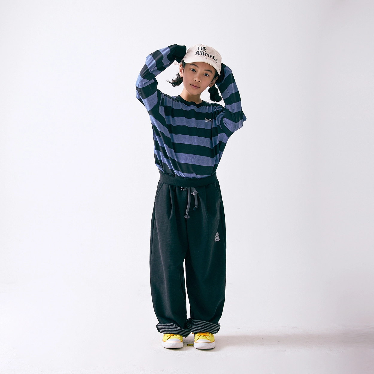 피그먼트 블루 스트라이프