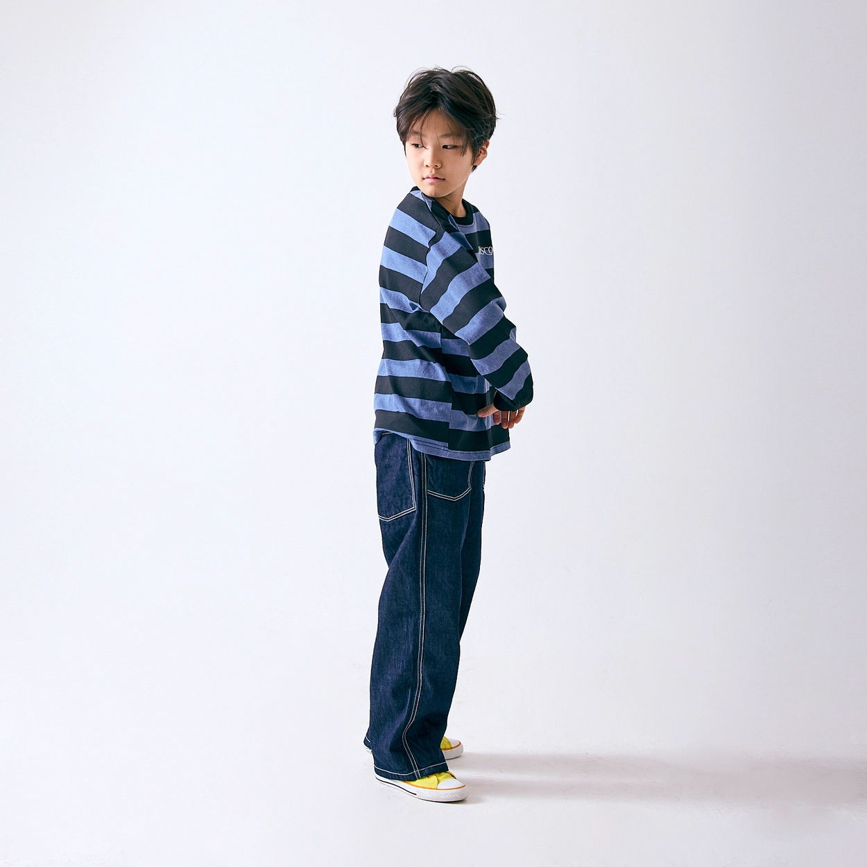 피그먼트 블루 스트라이프