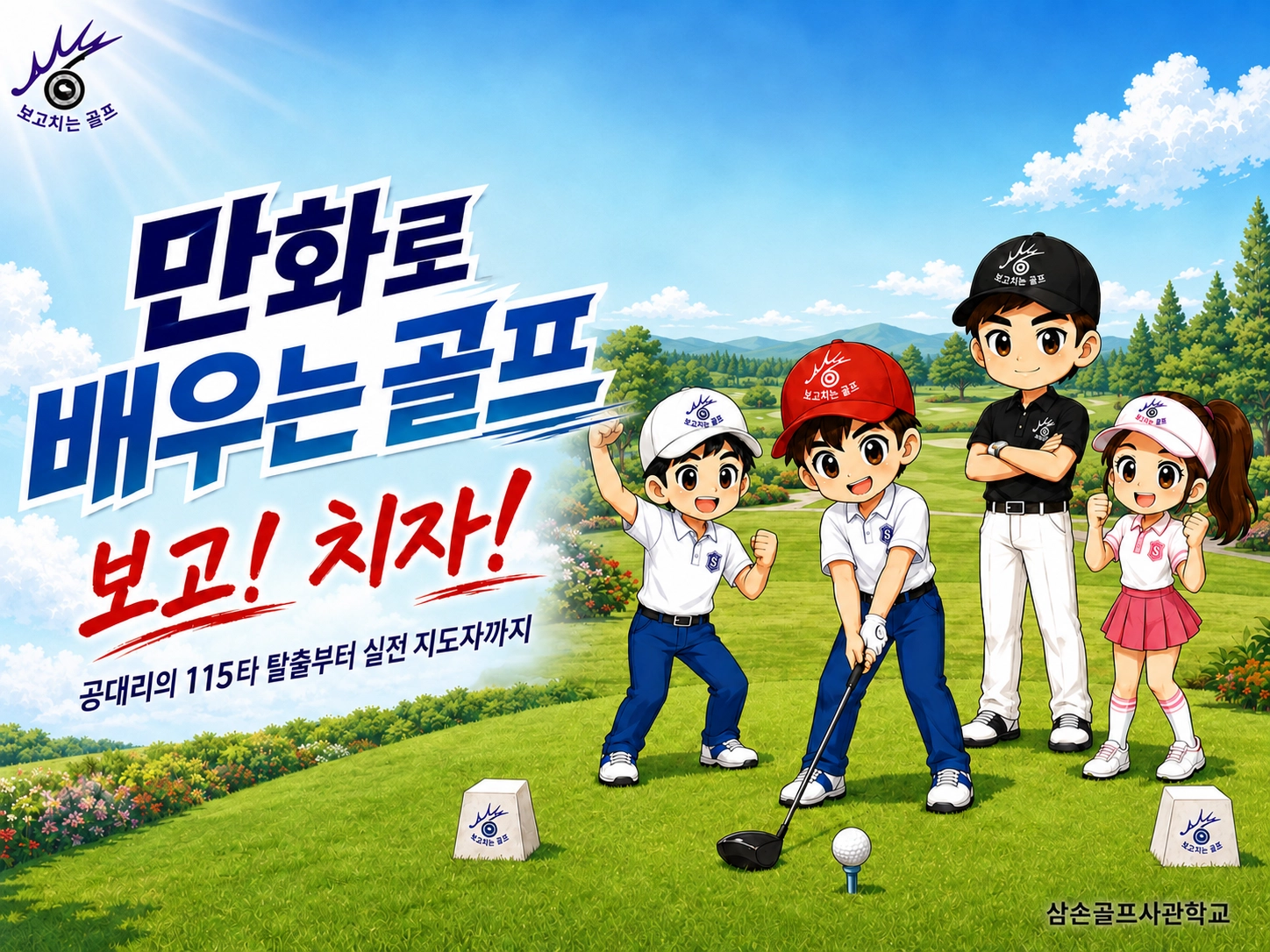 만화로 배우는 골프