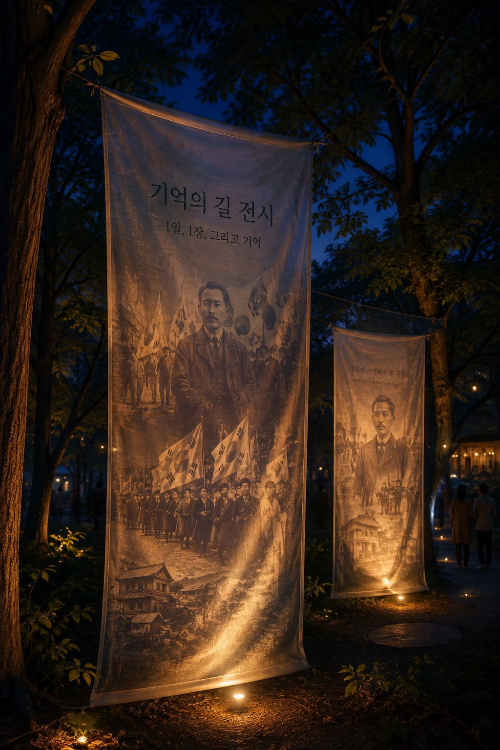 기억의 길 전시