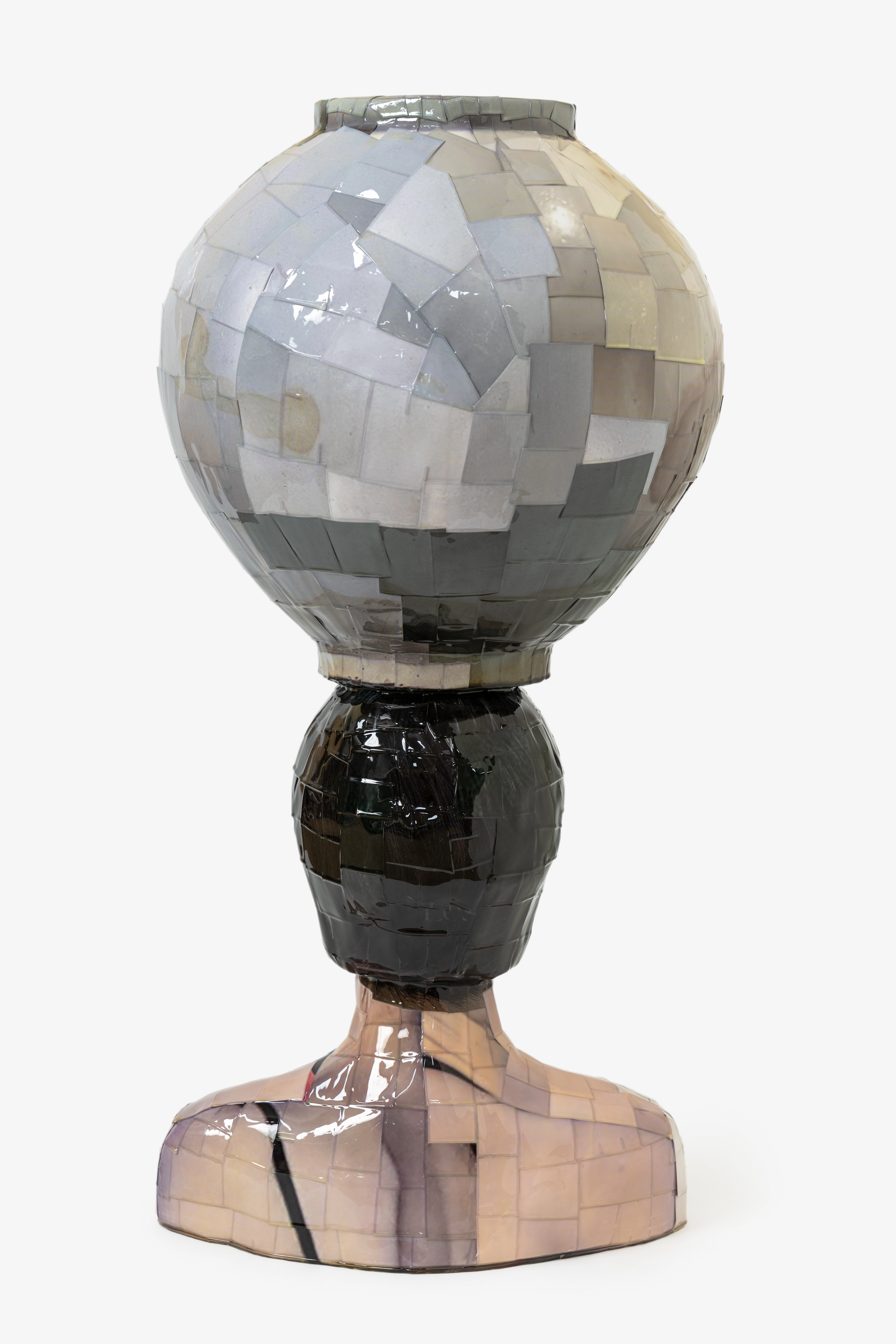 달항아리와 흉상 — Detail