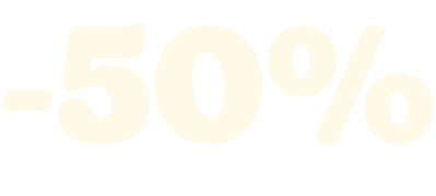50% OFF