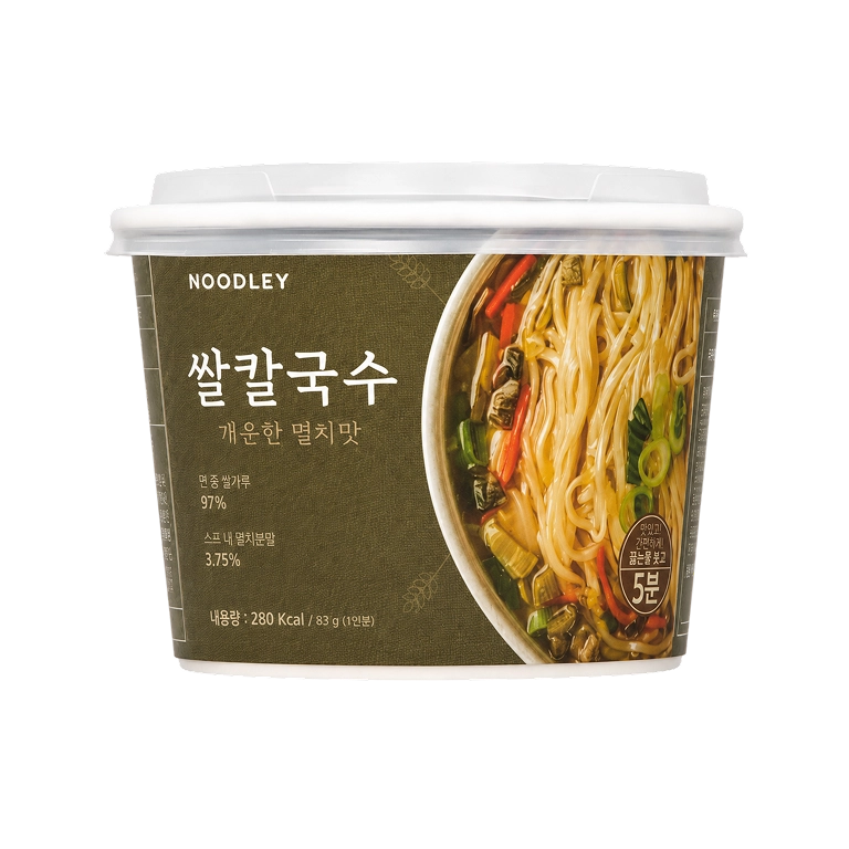 멸치 쌀칼국수 이미지