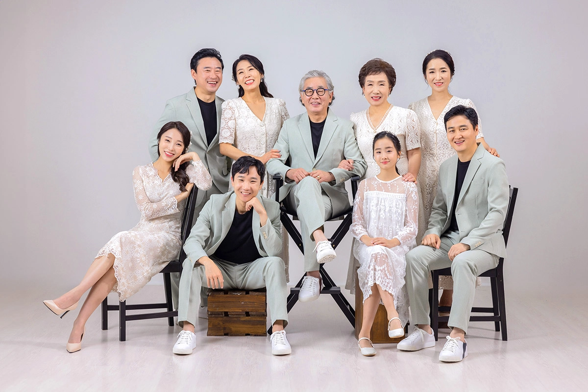 전주 대가족사진 촬영
