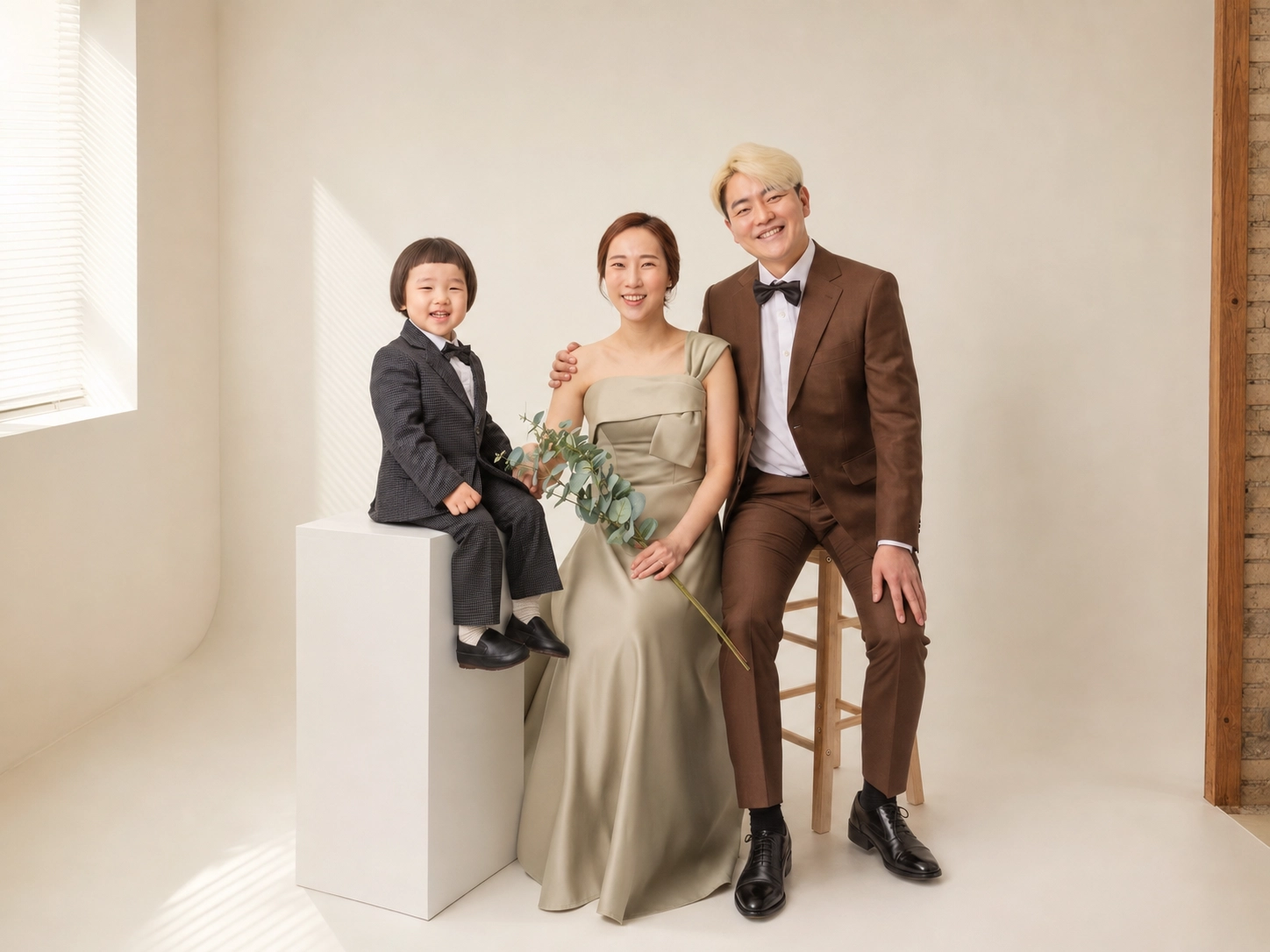 그레이스완 가족사진 촬영 세션