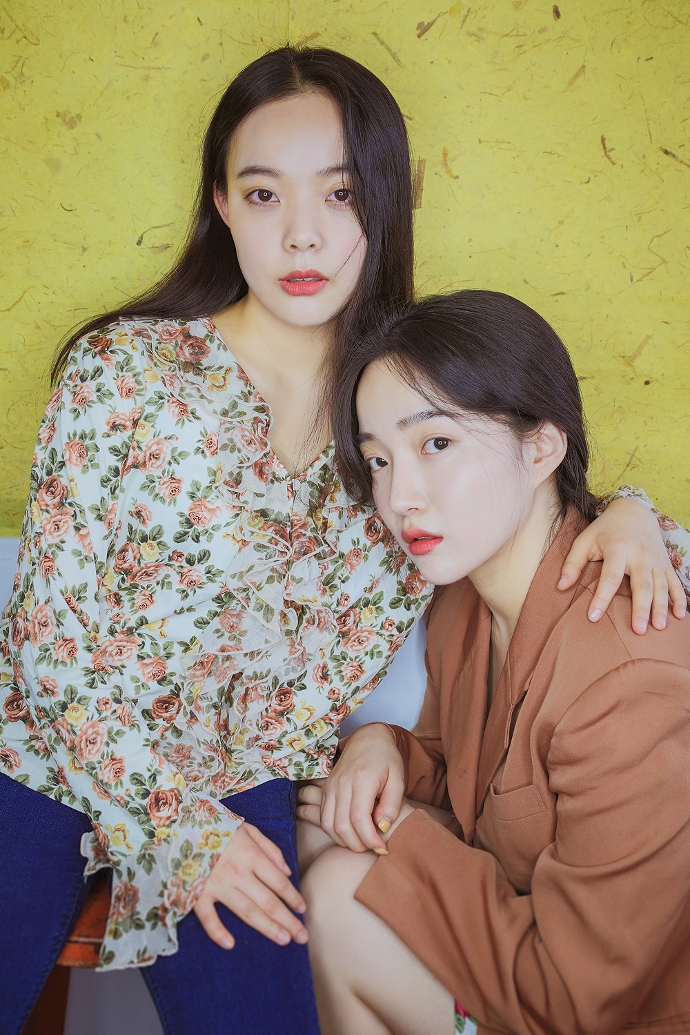 그레이스완에서 함께 촬영한 두 사람의 커플사진